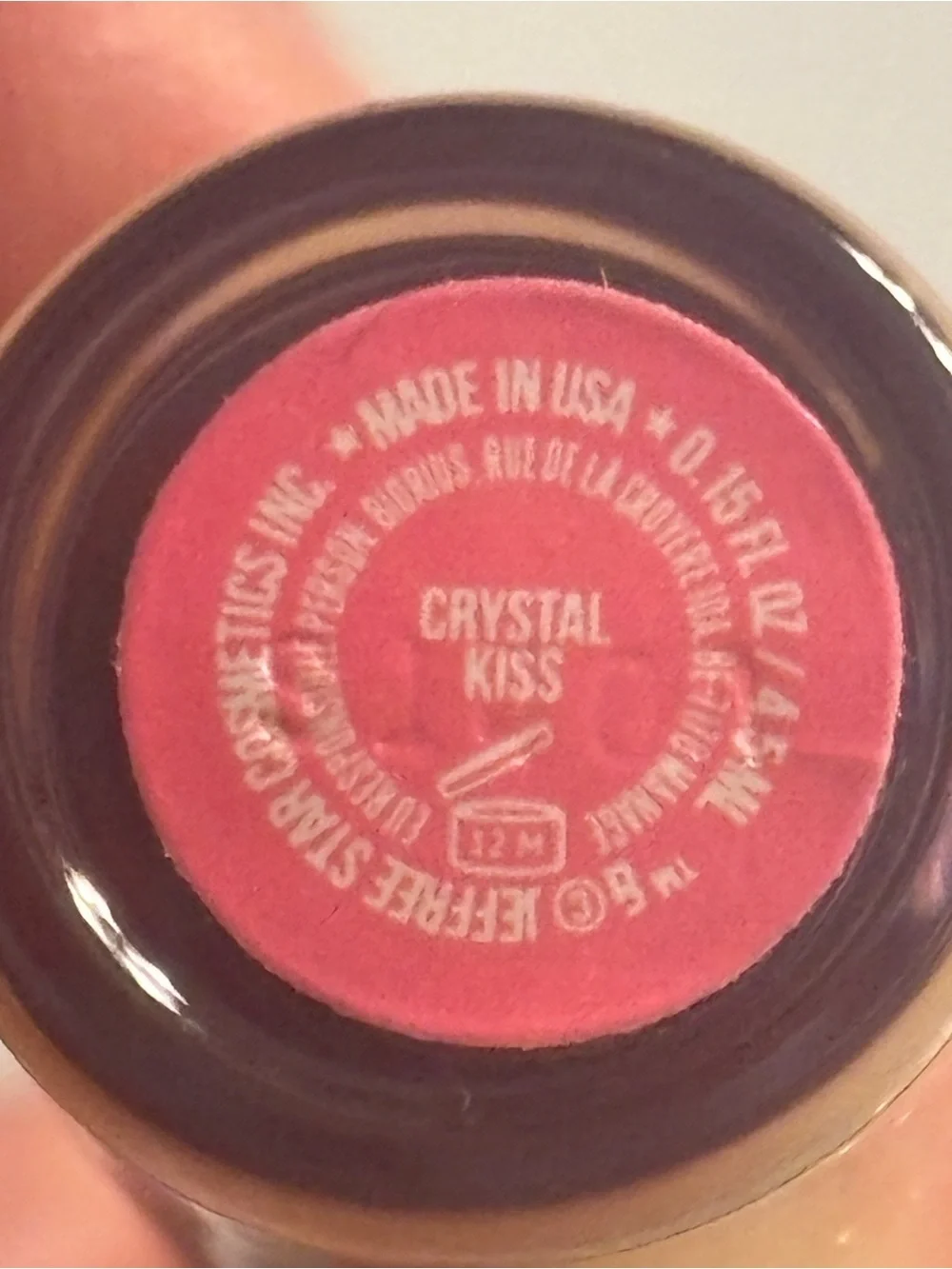 Jeffree Star The Gloss Iridescent Gold Lip Gloss